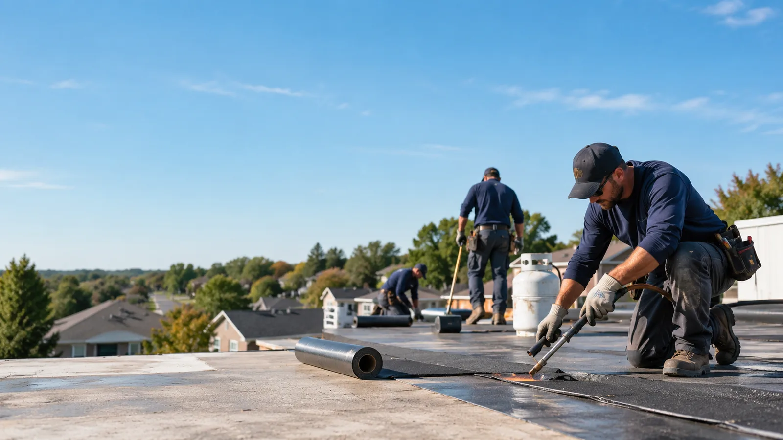 Flat Roof Leak Repair providers in White, SD
